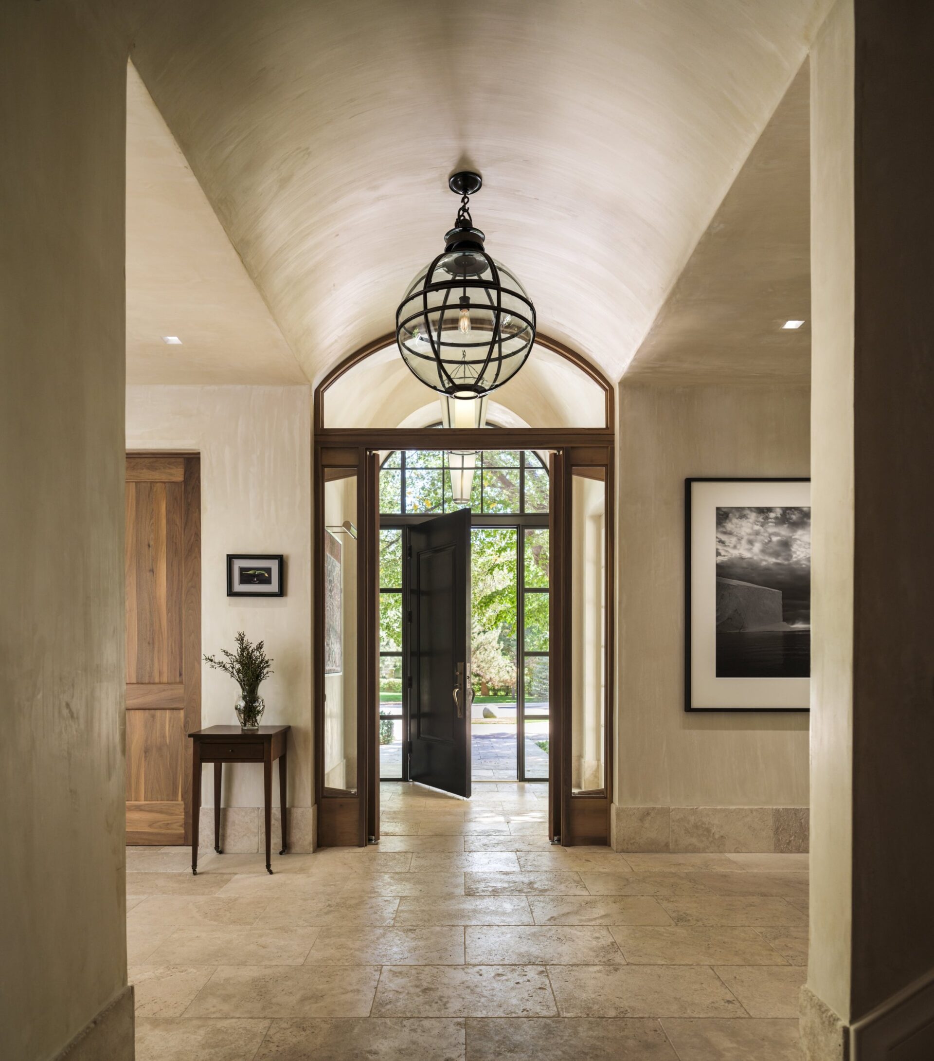 Contemporary Chateau Entry