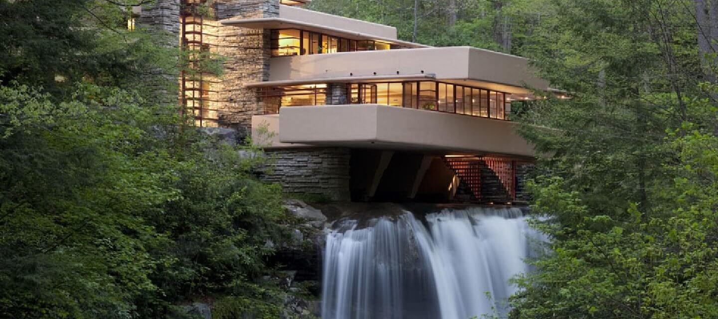 Falling Water by Frank Lloyd Wright